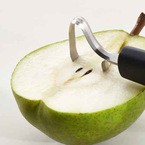 Triangle Fruit and Vegetable Corer dishwasher safe for easy cleanup