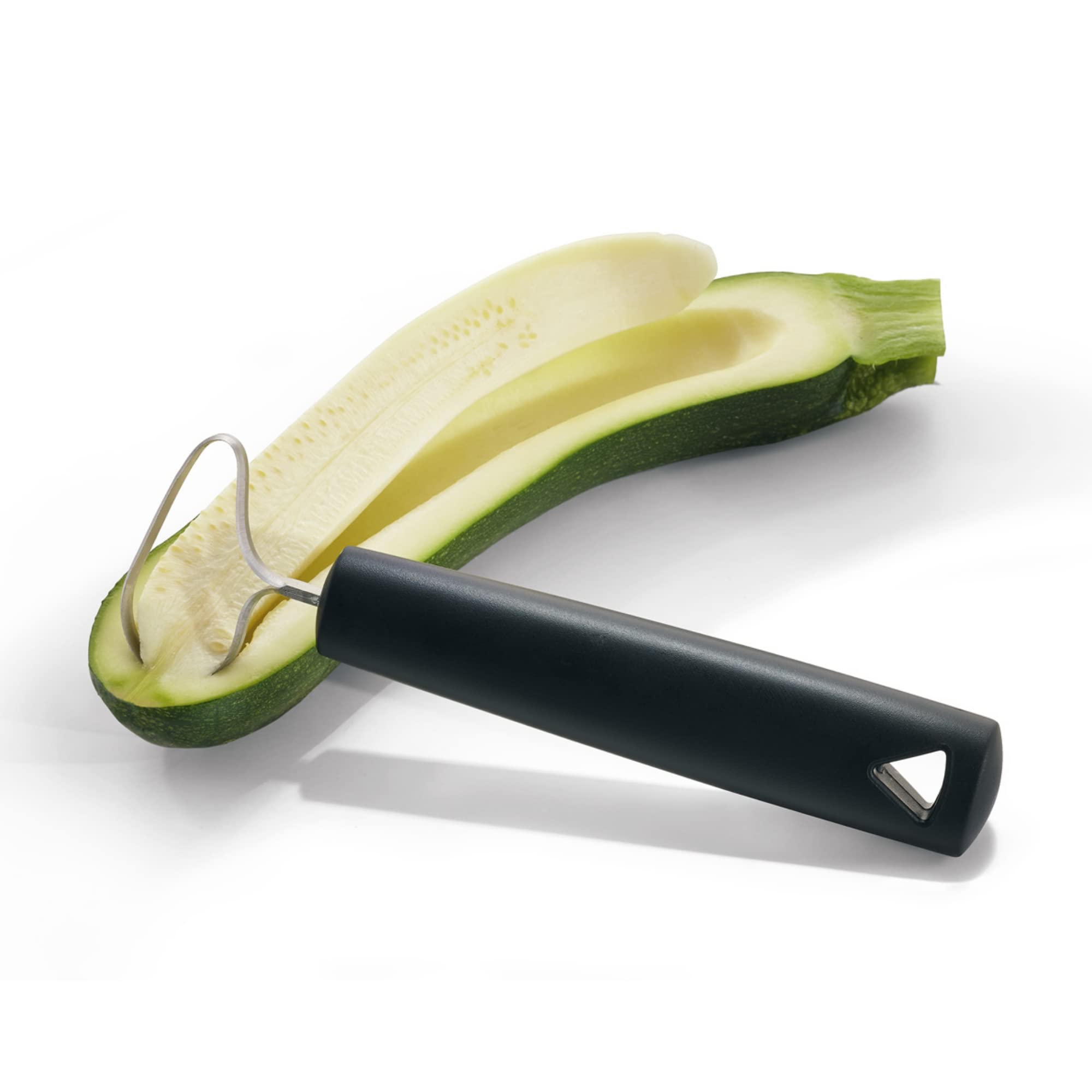 Triangle Fruit and Vegetable Corer forged in Solingen stainless steel for durability