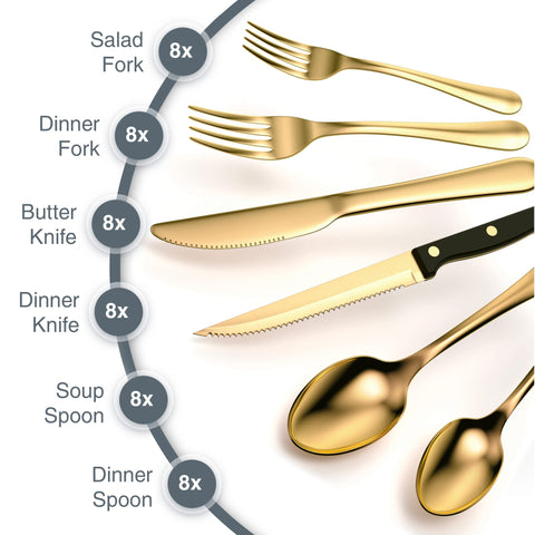Tribal Cooking serving spoons and salad forks ideal for entertaining and family meals.
