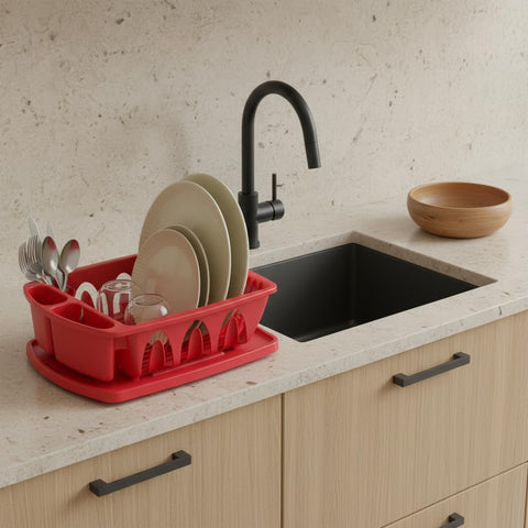 Tribello heavy-duty hard plastic construction resists rust
