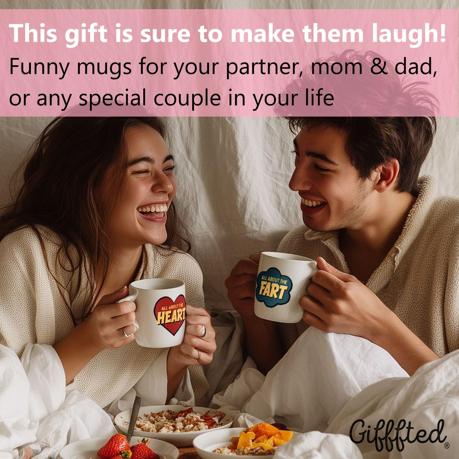Triple Gifffted Christmas gift mug ready for holiday gifting.