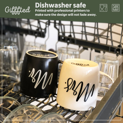 Durable, stylish mugs invite shared rituals for him and her.