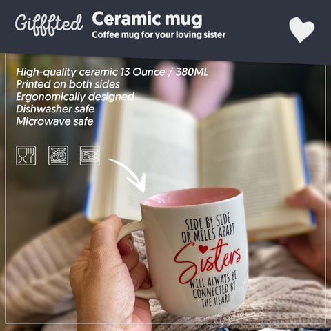 Triple Gifffted mug showing quotes on the side for daily inspiration