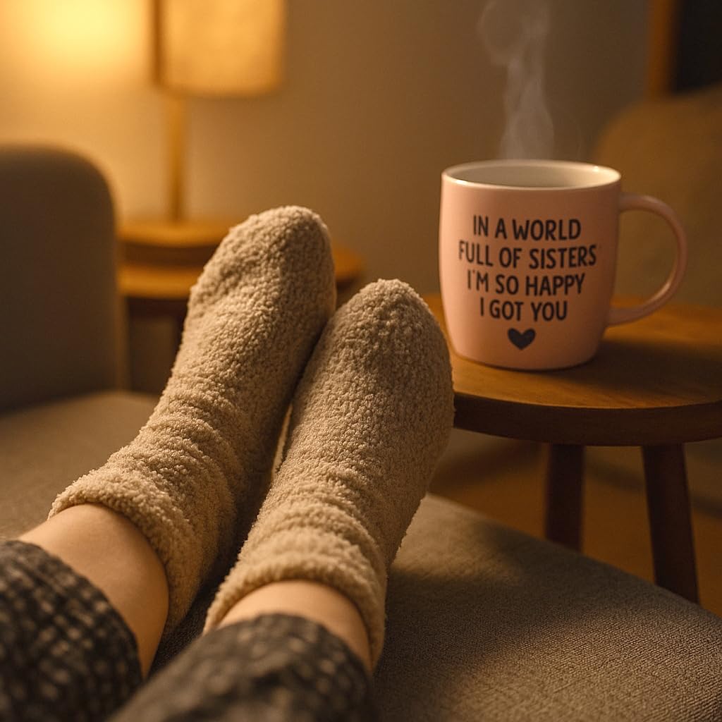 Triple Gifffted Socks fiber detail highlights soft-touch comfort and fit.