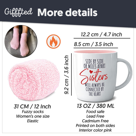 Triple Gifffted one-size rose-pink socks for women