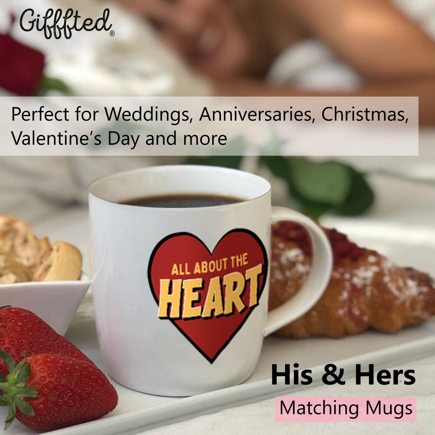 Triple Gifffted Valentine’s Day mug for lighthearted affection.