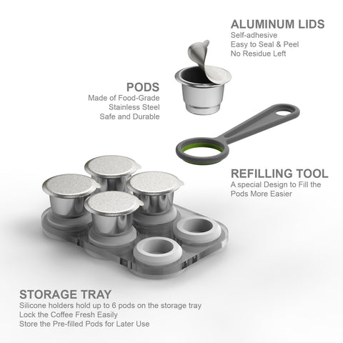 Triplot refilling tool makes loading powder easy.