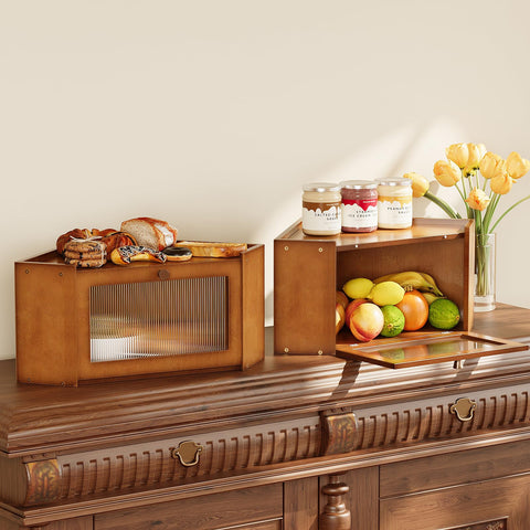 Trironsun bread box installed with user-friendly assembly for quick setup