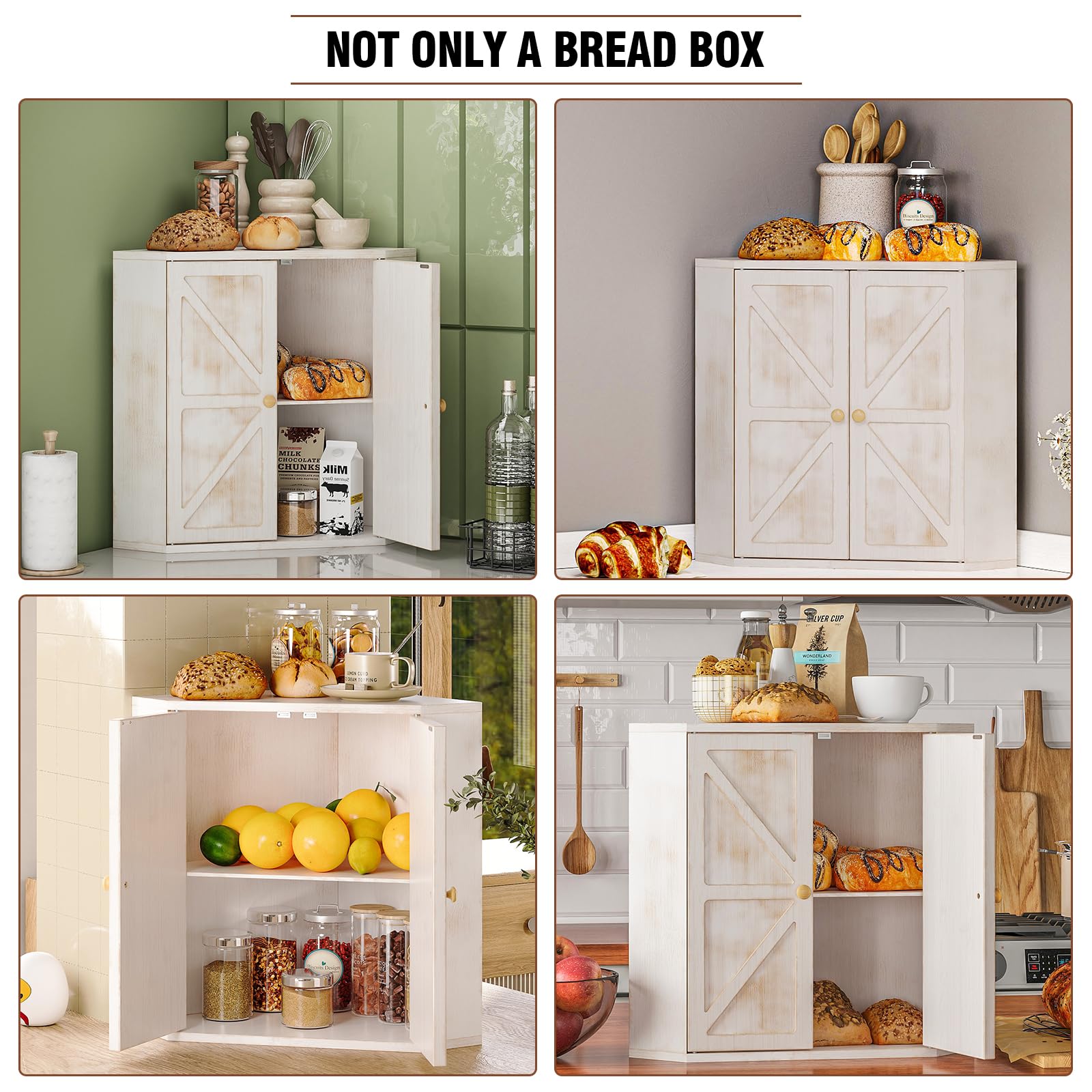 Trironsun kitchen-counter organization improving desk and kitchen flow