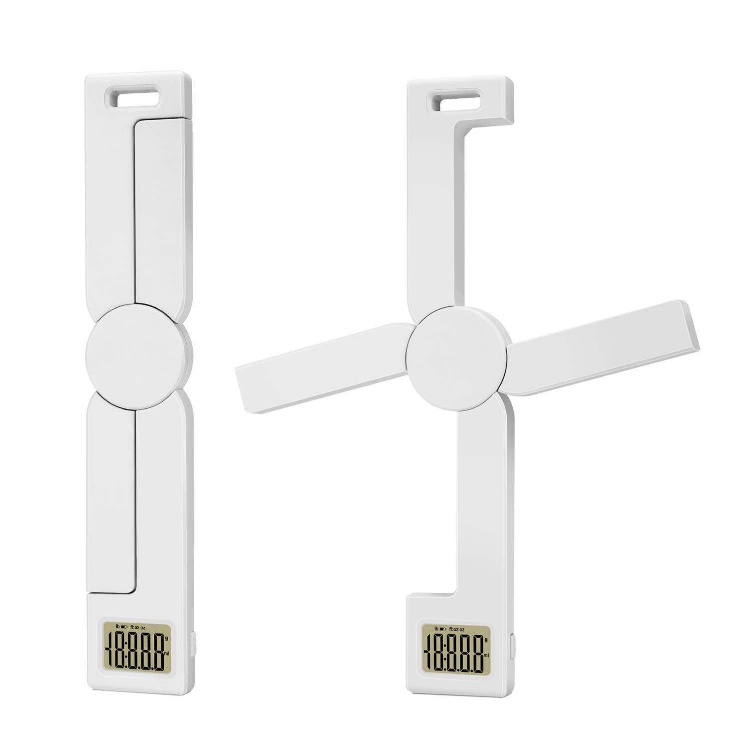 TriTree portable folding scale fits in a pocket for travel