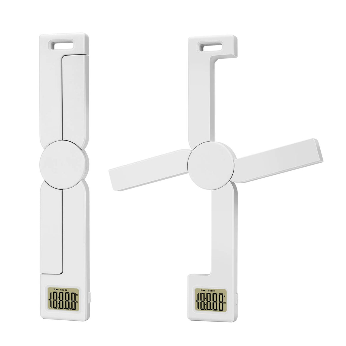 TriTree portable folding scale fits in a pocket for travel