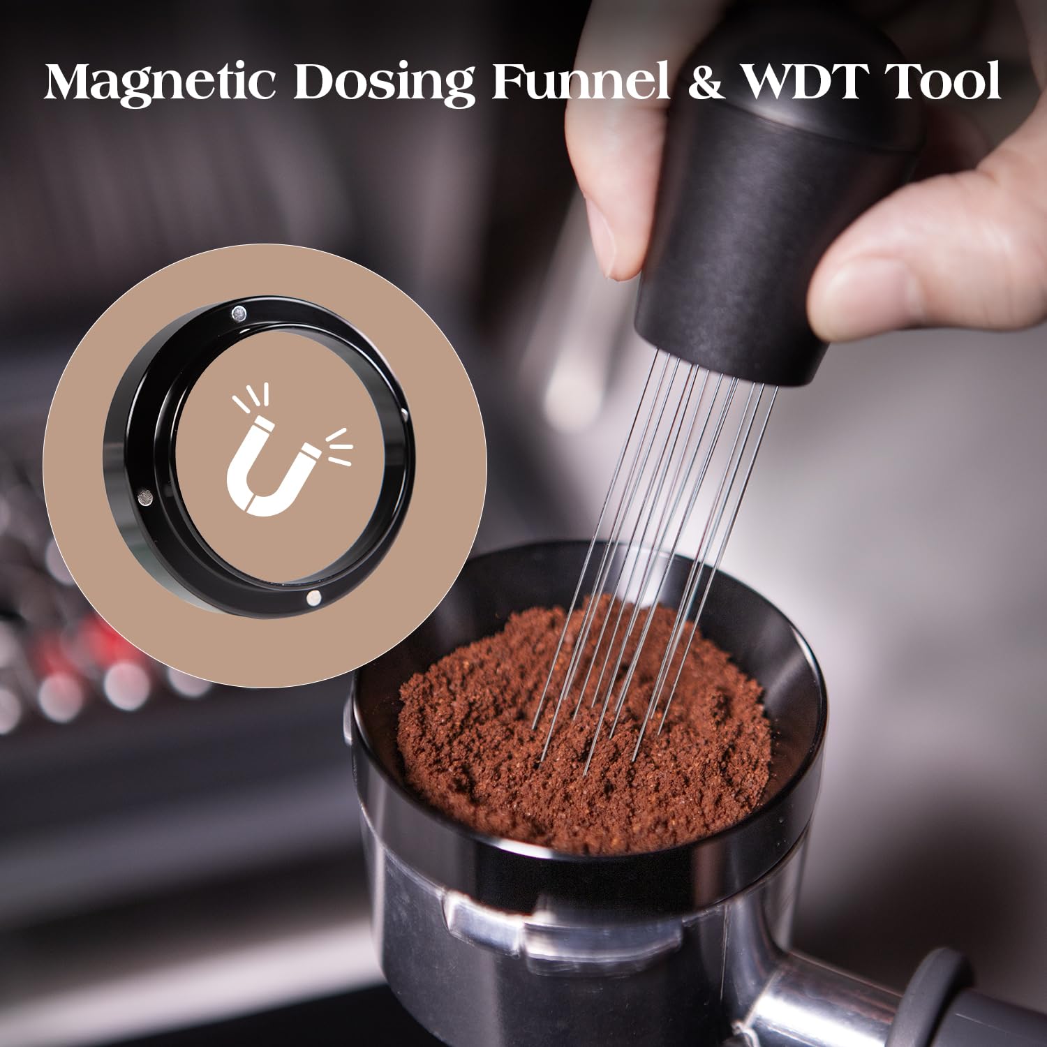 troletoi WDT tool with 12 needles breaks clumps for smoother extraction