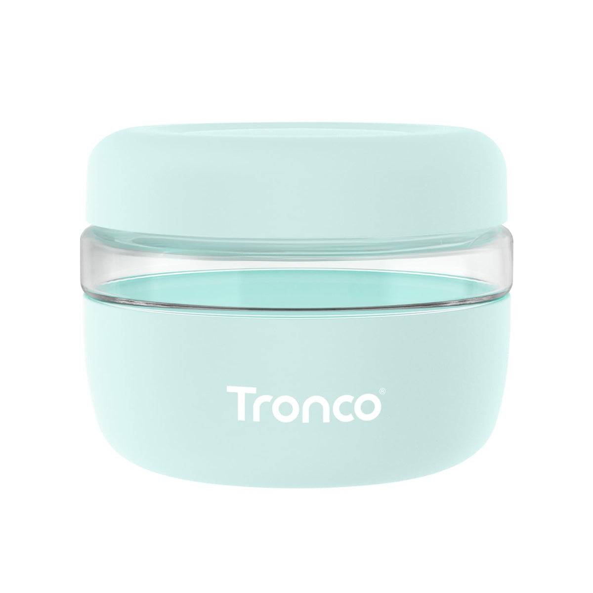 Tronco 16oz glass container with lid for secure storage and freshness