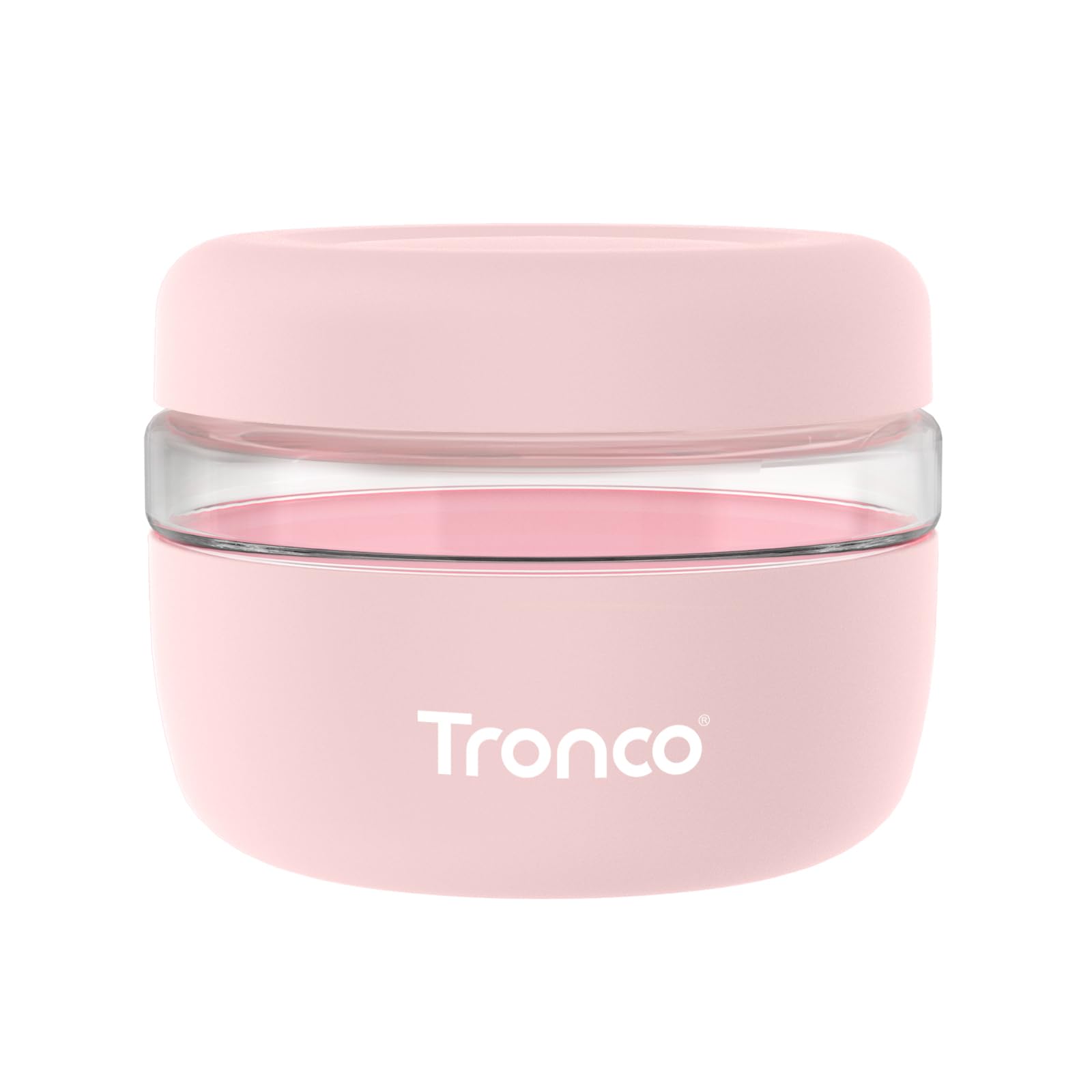 Tronco 16oz glass storage container with lid for secure on-the-go meals