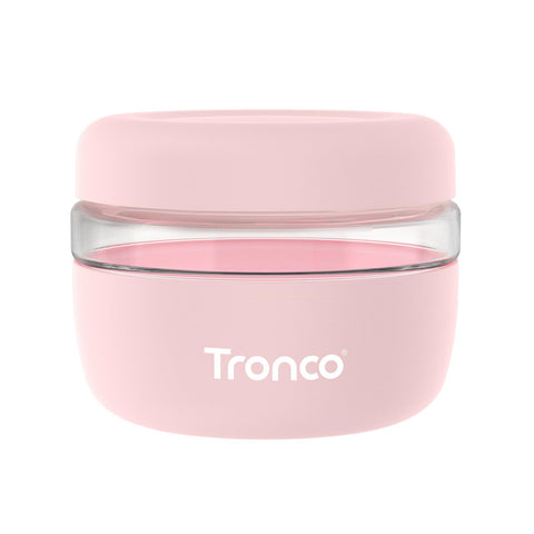 Tronco 16oz glass storage container with lid for secure on-the-go meals