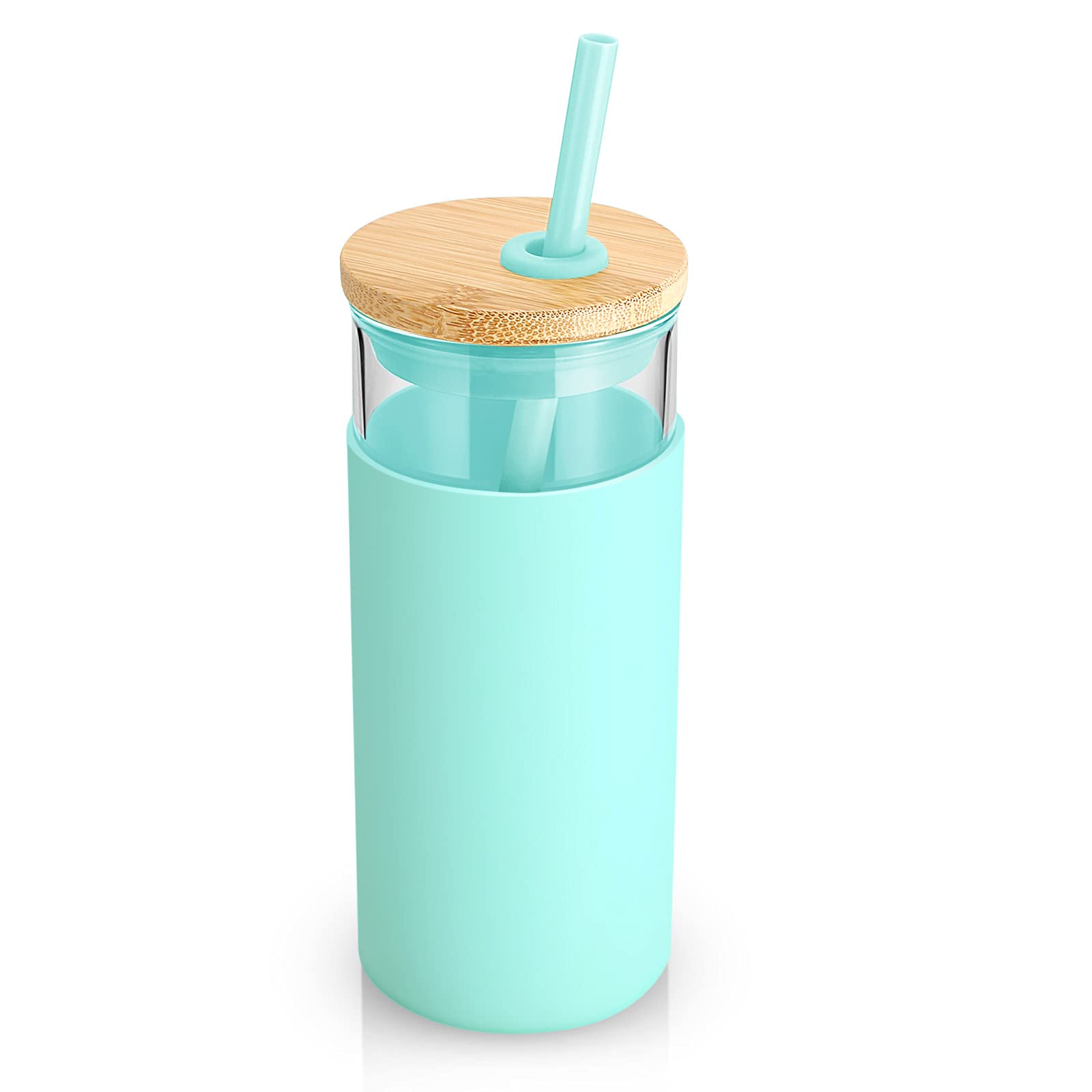 Tronco close-up shows borosilicate glass clarity and premium quality.