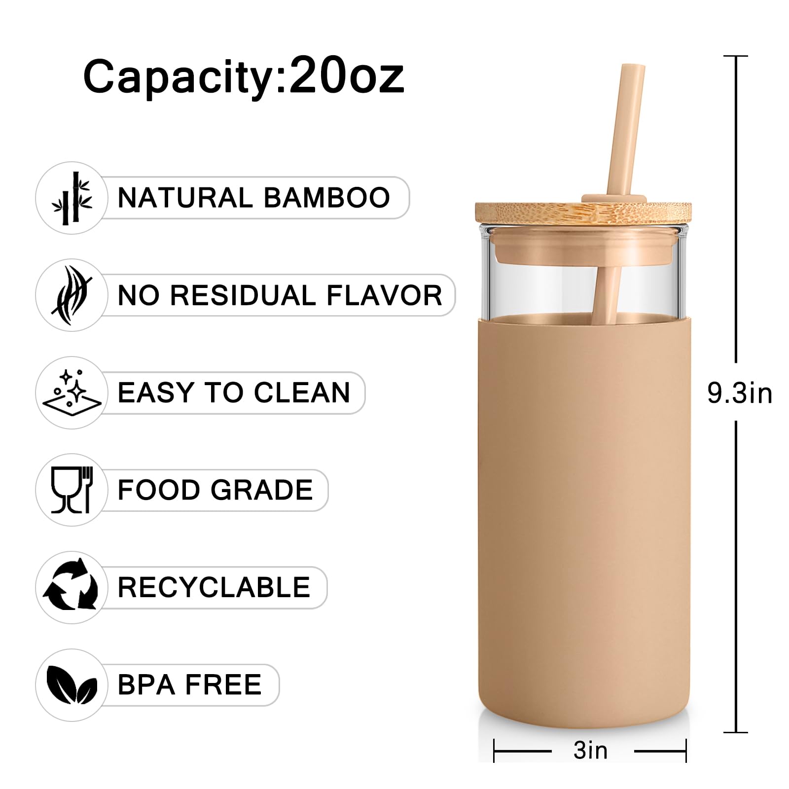 Tronco glass tumbler is dishwasher safe for easy cleaning