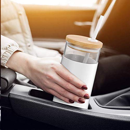 Tronco dishwasher-safe glass cup for easy cleanup after use