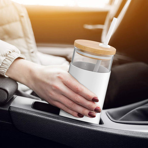 Tronco dishwasher-safe glass cup for quick cleanup.