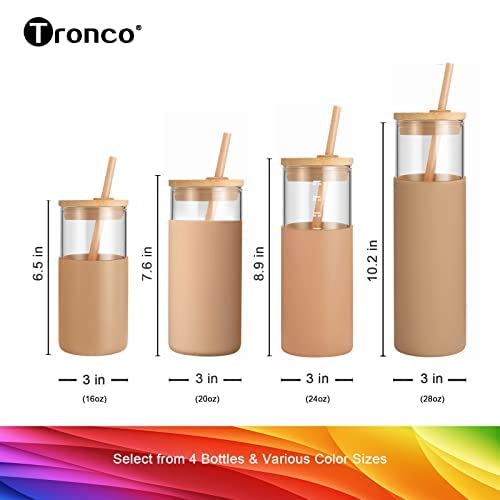 Tronco silicone sleeve provides a secure non-slip grip.