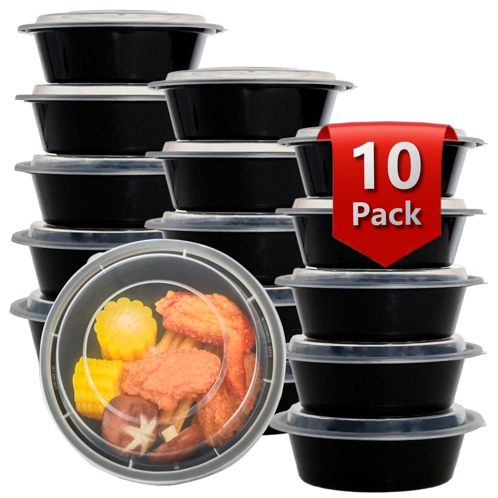 tropipak 28oz meal prep container with lid keeps meals fresh during transport