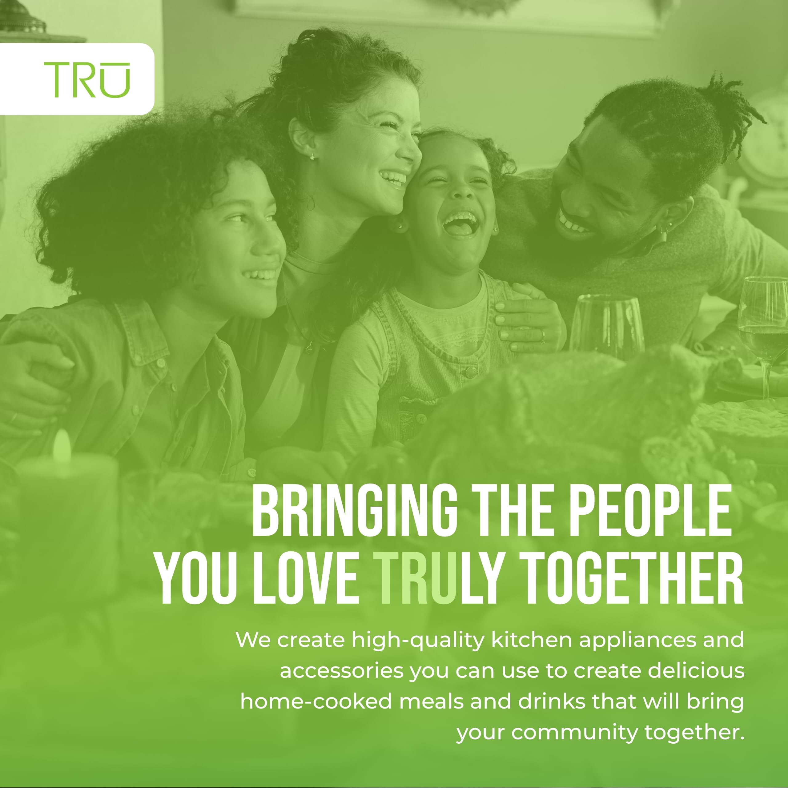 TRU 120V design ensures reliable household performance.