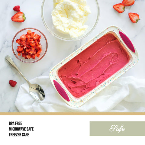 Trudeau loaf pan is dishwasher safe for effortless cleanup after batches.