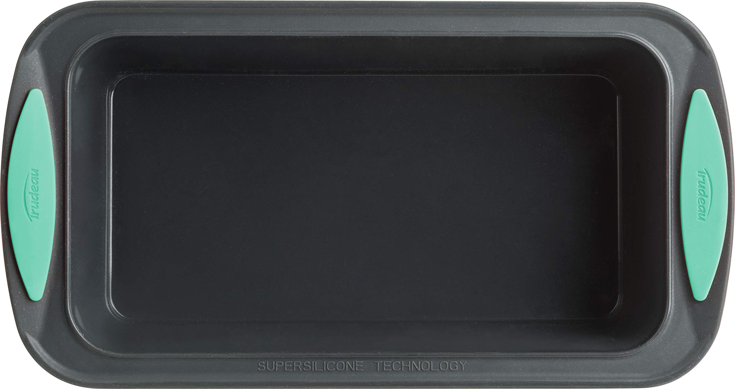 Trudeau loaf pan works in oven, microwave, and freezer for versatile use.