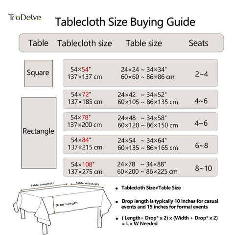 TruDelve durable dining table protector for kitchen and gatherings.