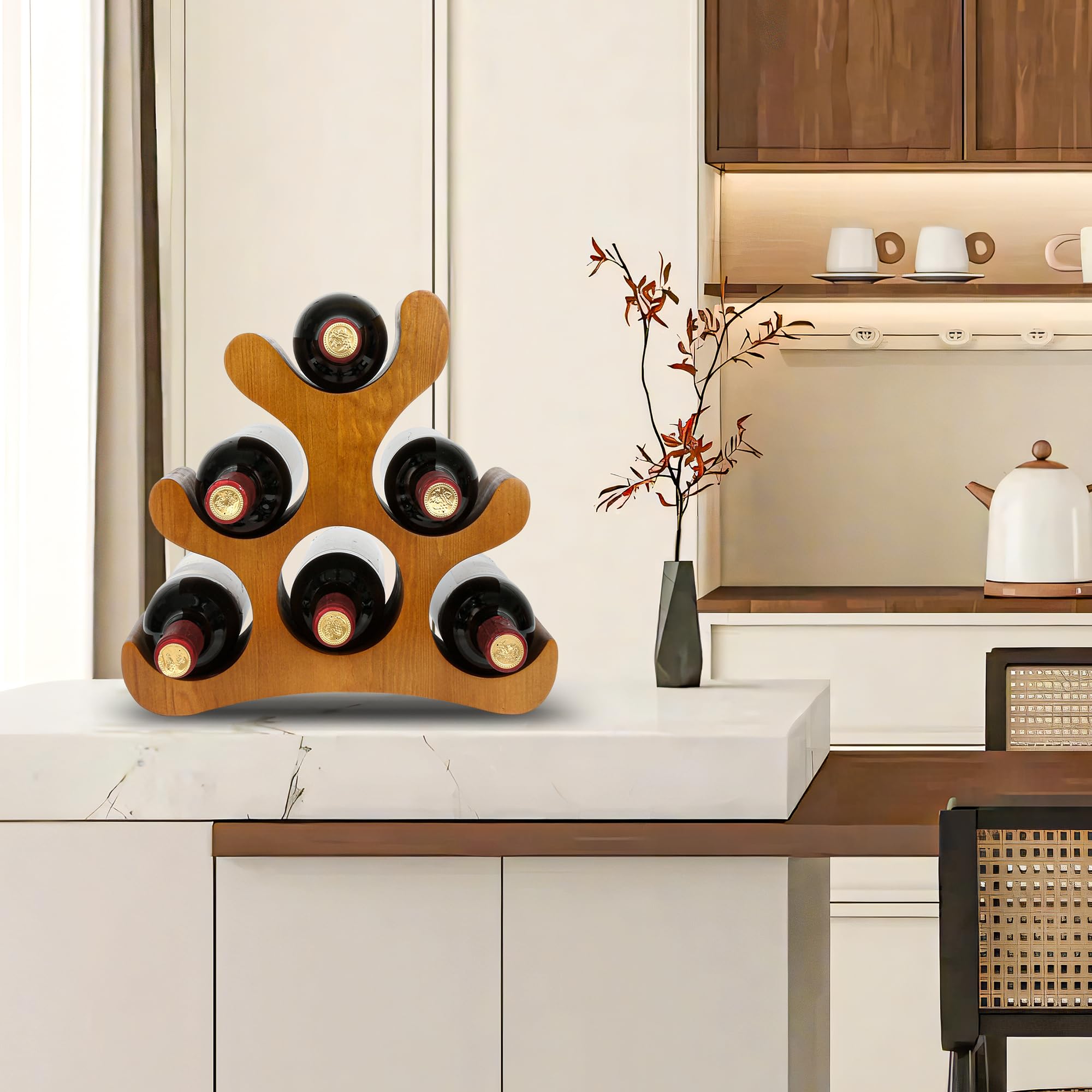TRUDING freestanding rack fits on kitchen counters, bars, pantries, or cabinets