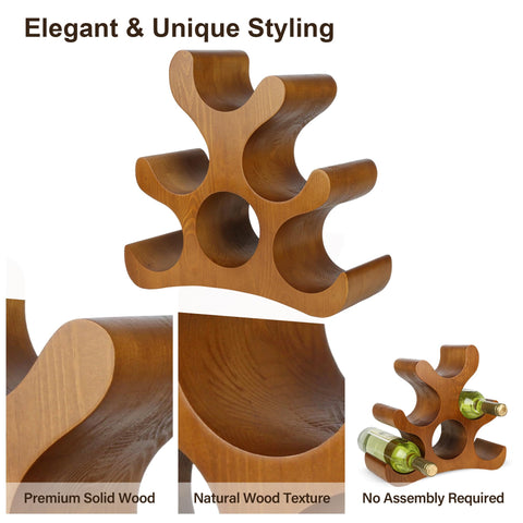 TRUDING open-front design allows easy bottle removal and replacement