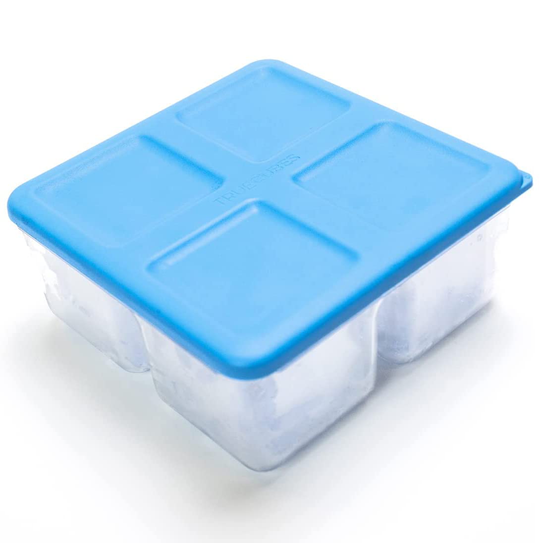 True Cubes crystal-clear ice tray with lid for pristine 2x2x2 cubes in cocktails