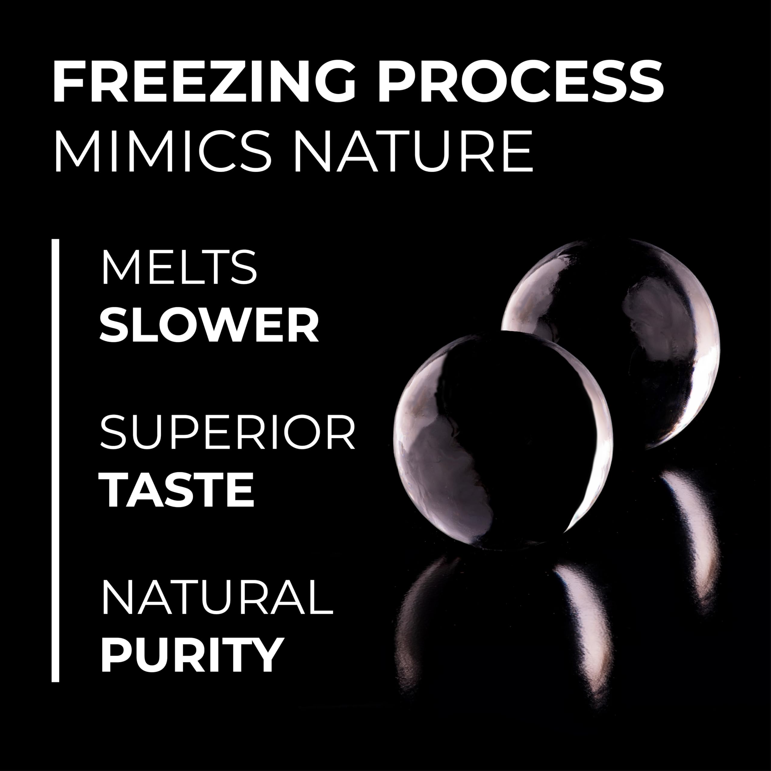 True Cubes storage bag keeps four ice spheres organized and ready