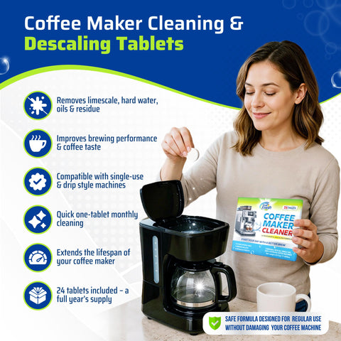 True Fresh tablets used during a cup brew cycle