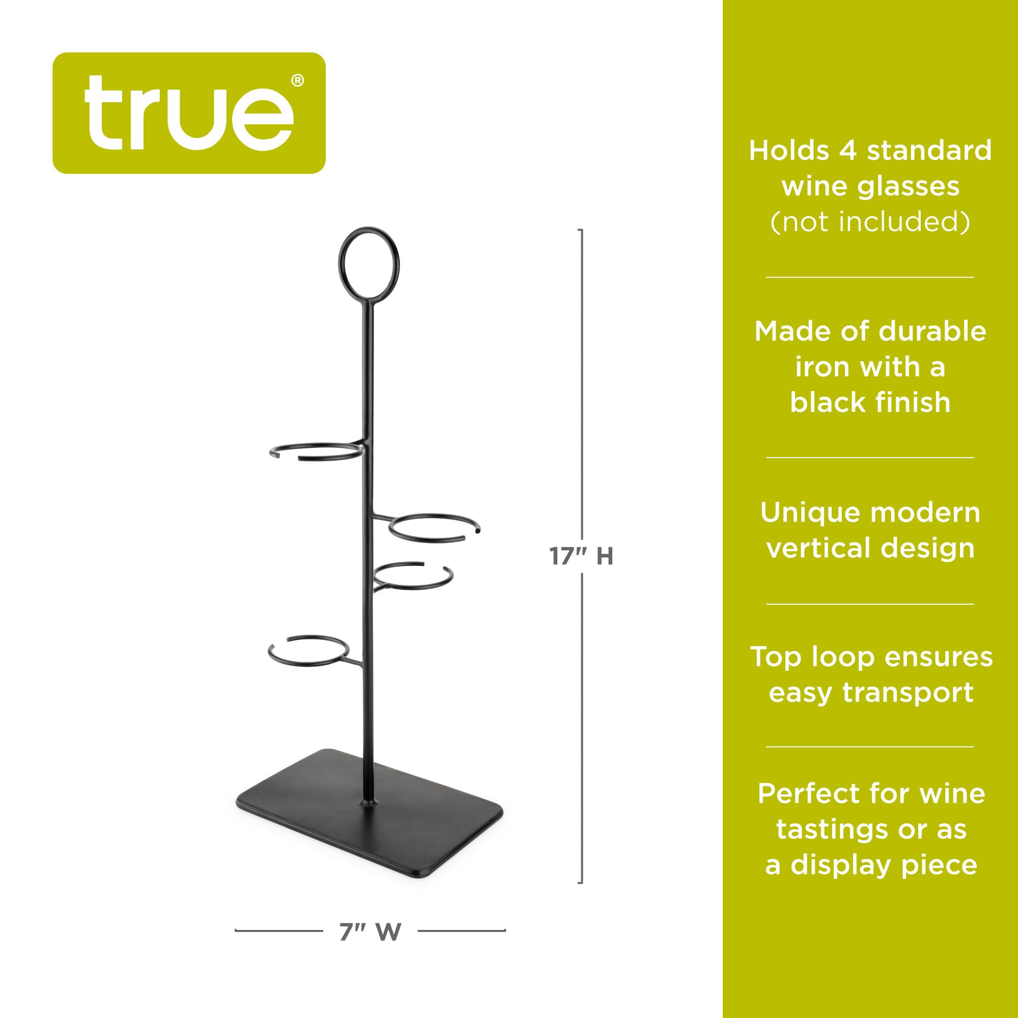 TRUE Hover Flight Server carries easily with its top loop.