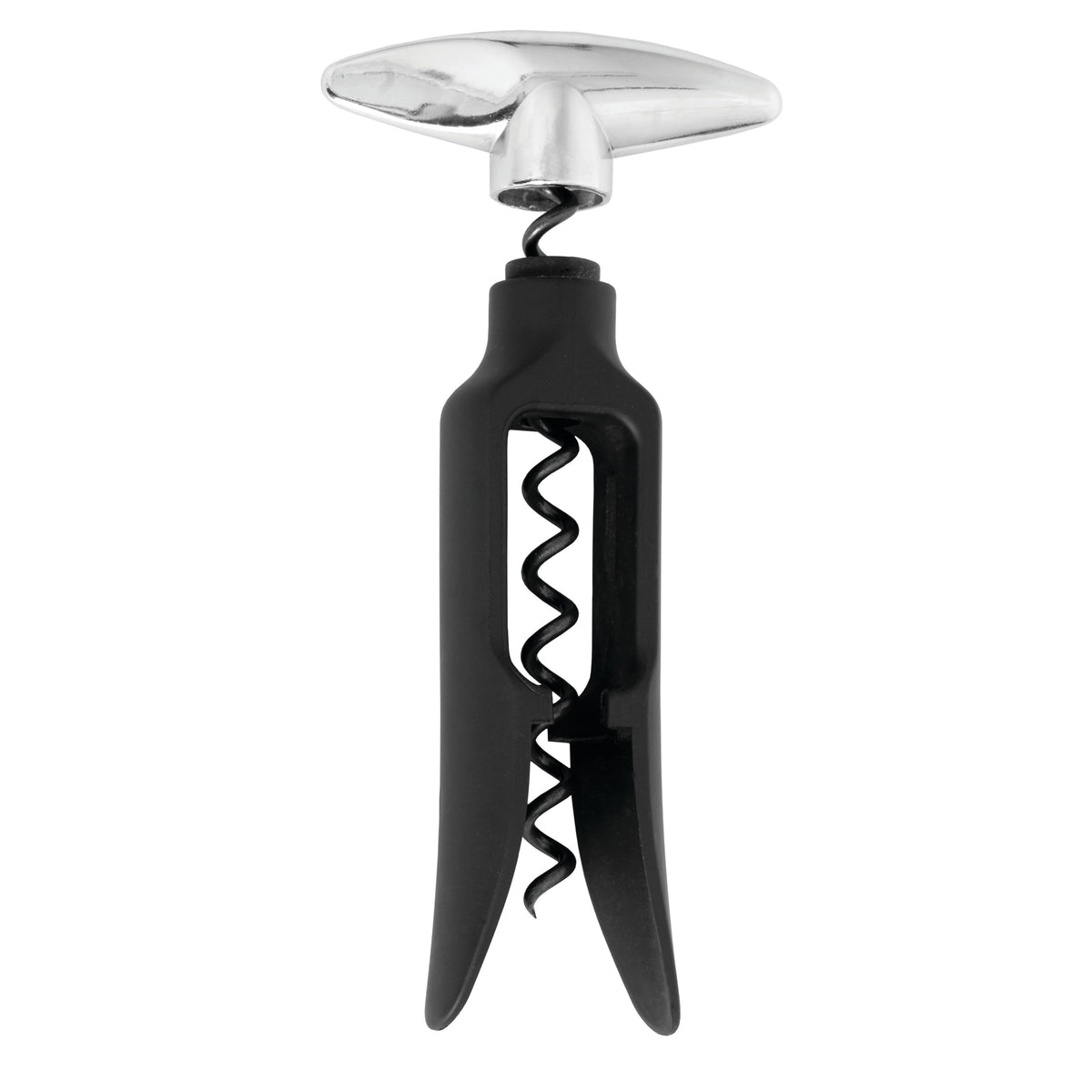 TRUE True Self corkscrew with chrome handle enables smooth uncorking for effortless entertaining