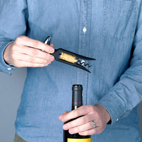 TRUE True Self corkscrew pairs well with picnic gear and outdoor entertaining