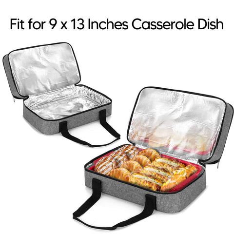 Trunab padded handle and double zippers for easy transporting
