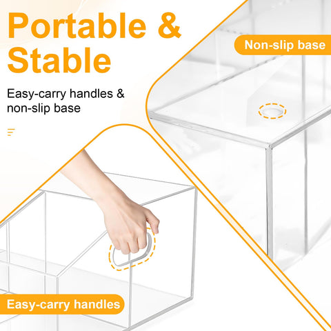 Straw slot feature of the Truxwal caddy supports tidy straw storage.