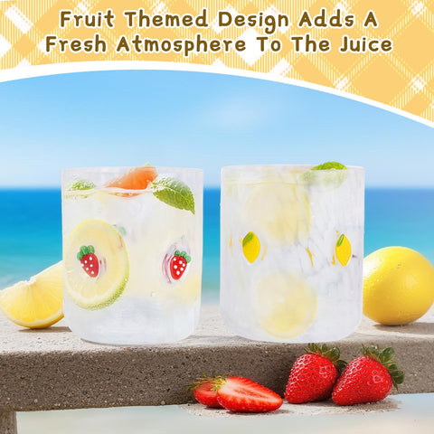 Trxvxo white polka dots juice glass adds vintage charm to meals