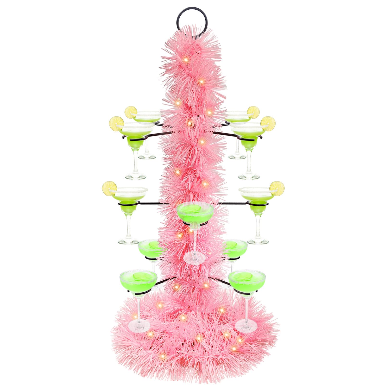 Tryitsbest Christmas Cocktail Tree Stand base design for strong support and stability.