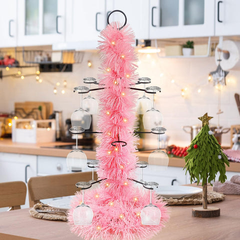Tryitsbest Christmas Cocktail Tree Stand durable metal frame for busy events.