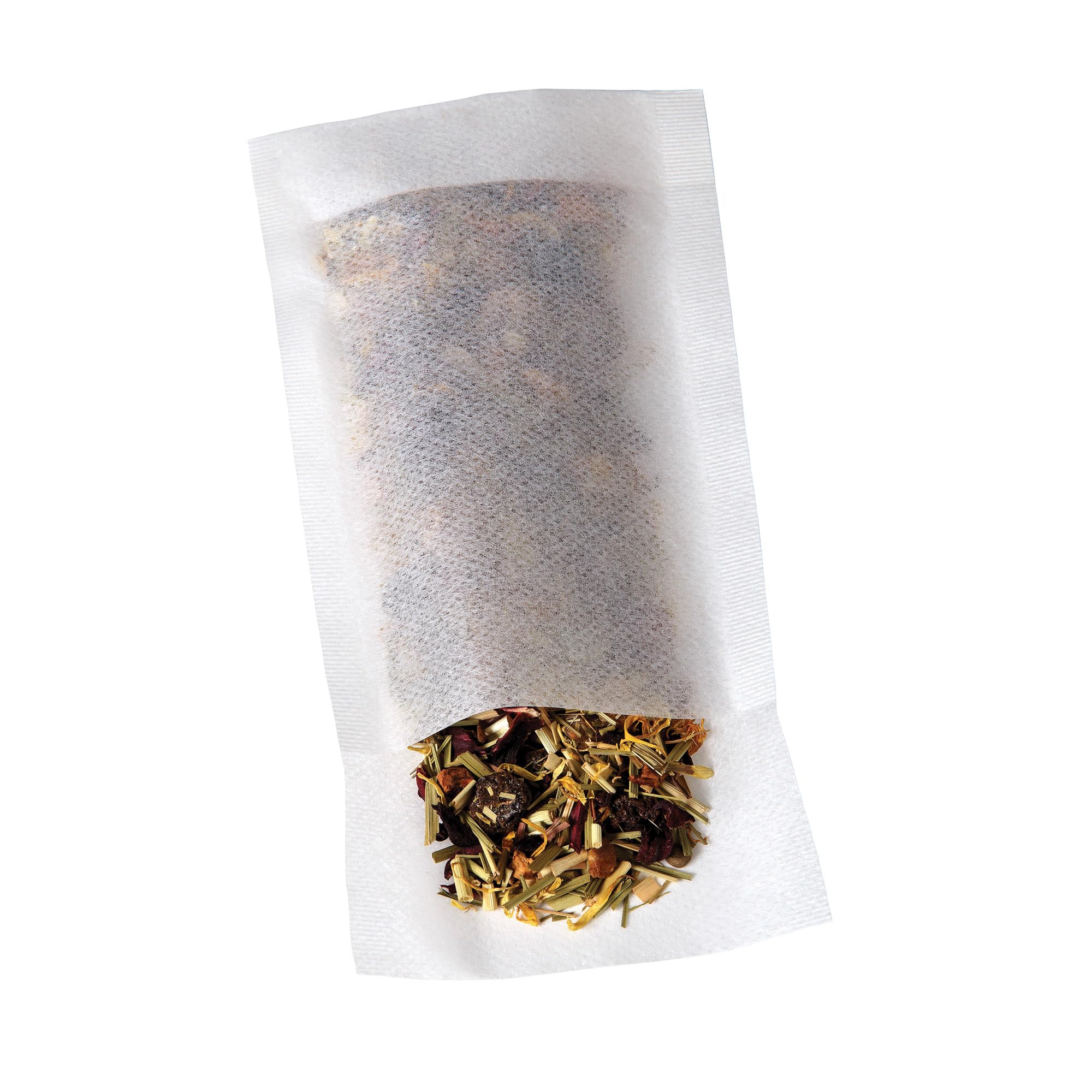 T-Sac bag top flap close-up shows secure closure and gusseted bottom for full leaf expansion.