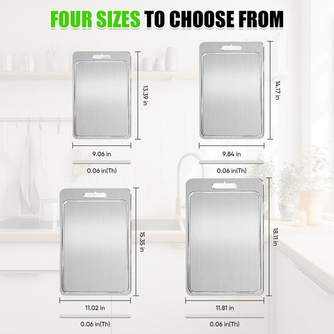 Tsinlan.ayn medium-size board fits counter space and storage needs.