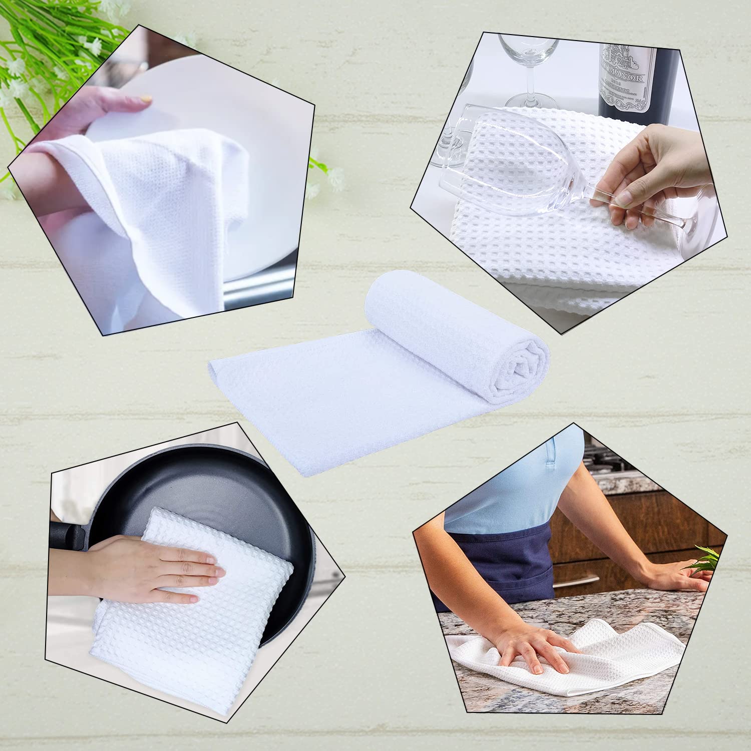 TSOTMO giftable kitchen towel for hosts and entertaining adds a fun, functional touch.