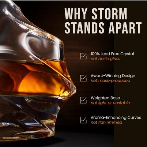 TsukiGlass Storm crystal shimmer showcasing premium clarity and elegance.