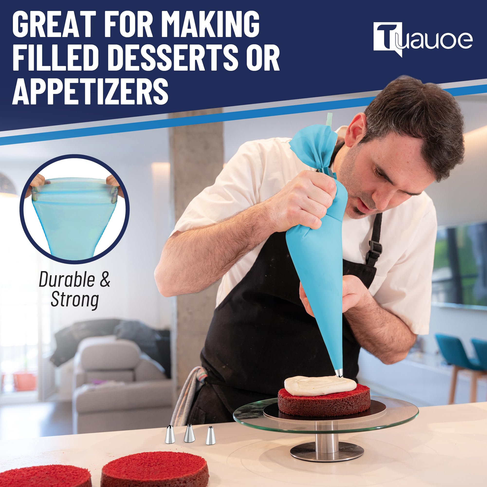 Tuauoe cleaning brush and coupler for care.