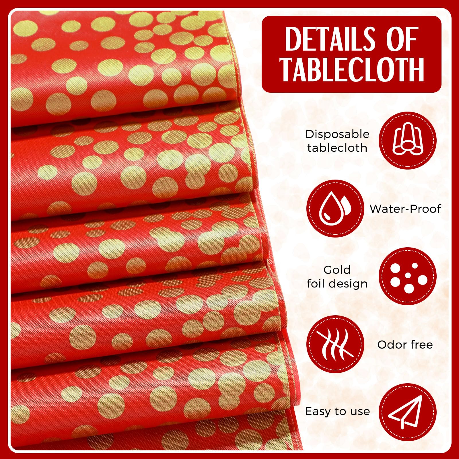 Tudomro 16 pack table decor set for quick setup