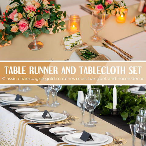 Tudomro tablecloth coverage 54x108 inches on rectangular table