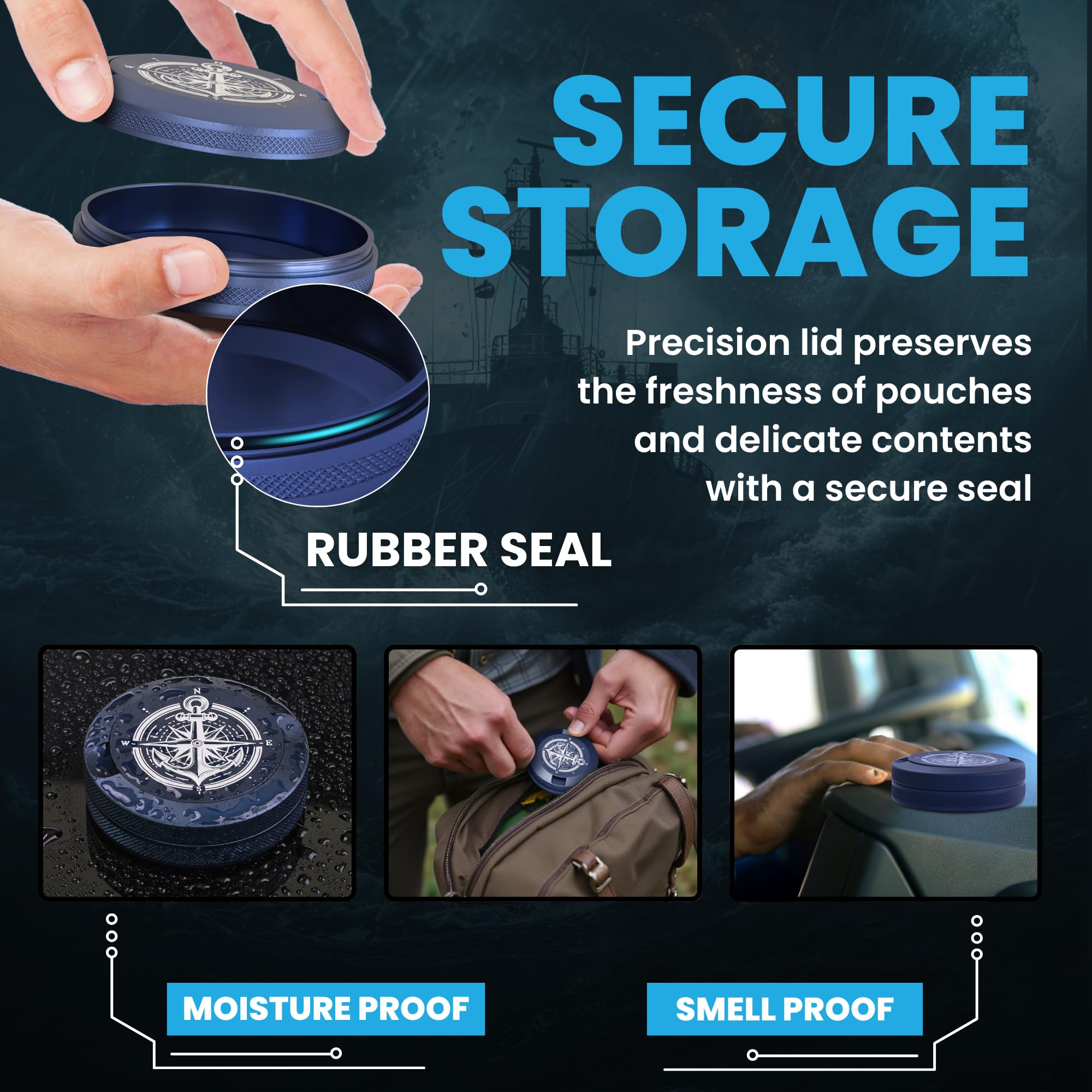 TuffTynz anodized finish close-up, scratch-resistant and stylish look.